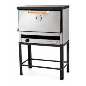Horno Pizzero 12 Moldes Gauchito Acero Inoxidable